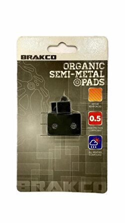 DİSK BALATA [SHIMANO DEORE MODEL] BP - 10 BRAKCO TAIWAN