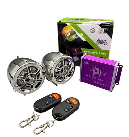 MOTOSİKLET ALARM + MP3 + [  BLUETOOTH ] 53717