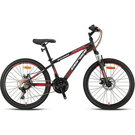 MAGNUM - 27.5  - MTB - 15' - 21 Vites - M.Disc - Mat Siyah-Kırmızı/Gri