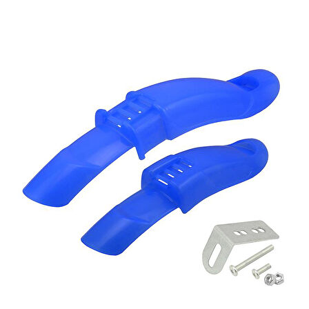 Çamurluk - 16-20, Plastik, Mavi, Yerli