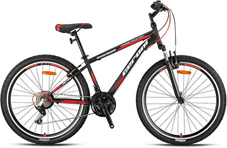 MAGNUM - 26" - MTB - 15' - 21 Vites - V.B - Mat Siyah-Kırmızı/Gri