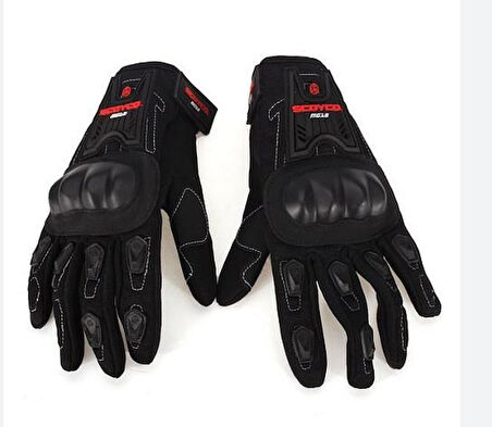 SCOYCO KORUMALIKLI UZUN SİYAH M BEDEN