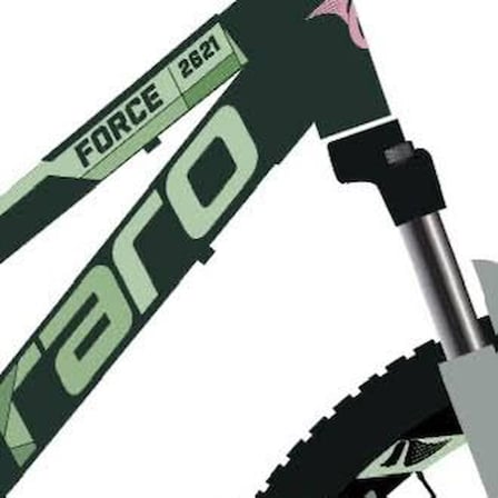 CARRARO 26 FORCE 601 380H 21-V VB MAT KOYU YESIL-ACIK YESIL-PEMBE R1