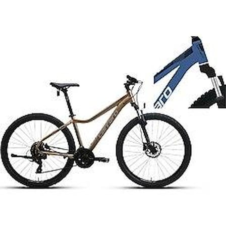 CARRARO SPEED 27.5 721 MTB 406H 21-V HD MAT SEKER MAVI-KOYU MAVI-GUMUS R2