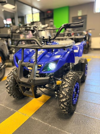 VKX5 ELEKTRIKLI COCUK ATV MOPED MAVI
