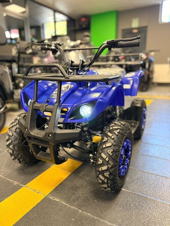 VKX5 ELEKTRIKLI COCUK ATV MOPED MAVI
