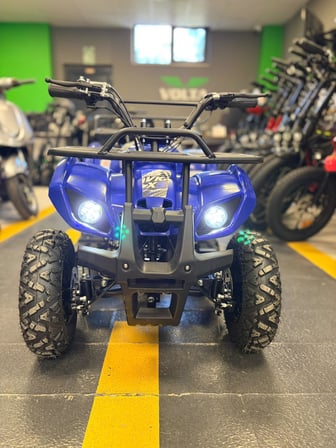 VKX5 ELEKTRIKLI COCUK ATV MOPED MAVI