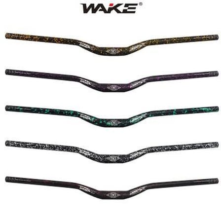 WAKE KAMUFLAJ DESENLİ ALUMİNYUM MTB GİDON 31.8mm 780mm - Siyah Yeşil