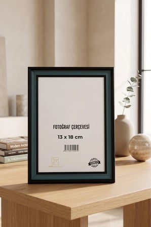 Adalar Serisi 13 x 18 Fotoğraf Çerçevesi Camlı Dekoratif Duvar & Masa Tipi Plastik Çerçeve