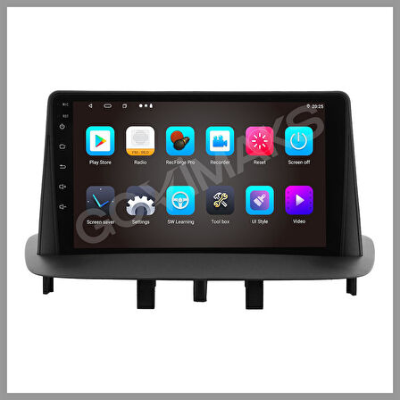 GOVİMAKS RENAULT MEGANE 3 2009-2015 UYUMLU 2 GB RAM 32 GB HAFIZA ANDROID MULTIMEDIA