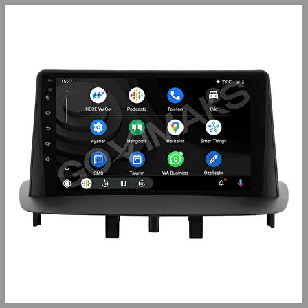 GOVİMAKS RENAULT MEGANE 3 2009-2015 UYUMLU 2 GB RAM 32 GB HAFIZA ANDROID MULTIMEDIA