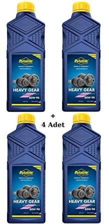 Putoline Heavy Gear 80w-90 Şanzıman Yağı 1 Litre (4 Adet)