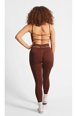 Ntb Yüksek Bel Kalça Toparlayıcı Dikişsiz Scrunch Tayt