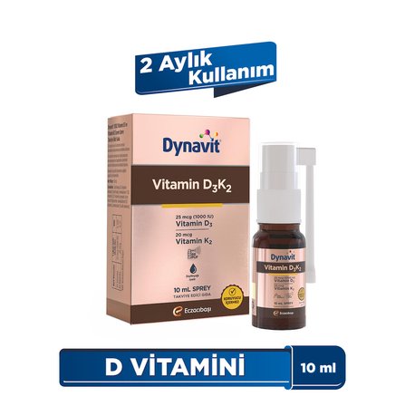 Dynavit Vitamin D3K2 10 ml Sprey