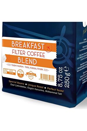 Moliendo Breakfast Blend Filtre Kahve ( Çekirdek Kahve ) 250 G.