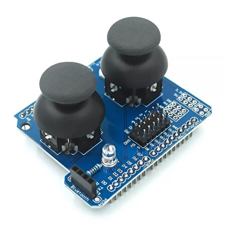 İkili PS2 Joystick Modülü (UNO R3 İle Uyumlu)