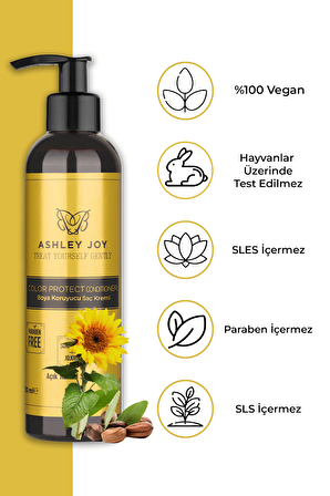 Ashley Joy Açık Renk Boyalı Saçlar İçin  Saç Kremi 250 ML