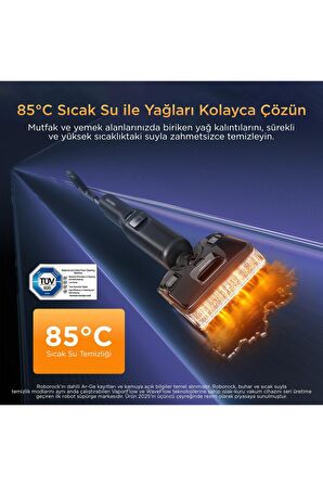 Roborock F25 Ultra Islak Kuru Akıllı Dikey Süpürge