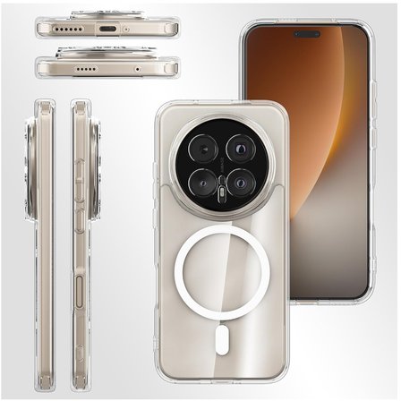 Gpack Honor Magic 8 Pro Kılıf London Magsafe Kablosuz Şrj Özellikli Mika + Ekran Koruyucu