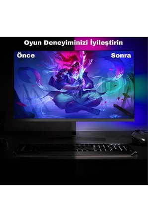 Bilgisayar Ambilight Işığı Görüntüye Duyarlı Ambilight LED 24 INC