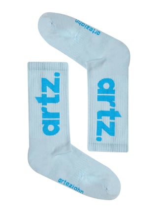 Essentials Light Blue - Mavi Unisex Spor & Lifestyle Havlu Taban Organik Pamuklu 3'lü Çorap Seti