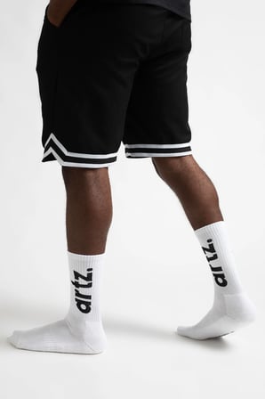Essentials Off-White Beyaz Unisex Spor & Lifestyle Havlu Taban Organik Pamuklu Çorap 3'lü Paket