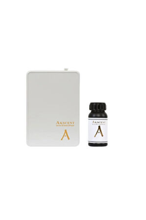 Akscent Smart Doluma Uygun Koku Makinesi Ve 300 ml White Tea Koku Esansı Set