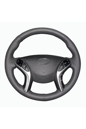 Hyundai I30 12-16 Uyumlu Araca Özel Deri Direksiyon Kılıfı