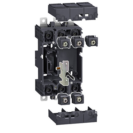 Schneider LV429299 Kesici için şasi yan plakaları, ComPacT NSX 100/250, çekilebilir, 3 kutuplu 