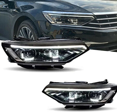 Volkswagen Passat B8.5 İçin Full Led Far (Business ve Inpression İçindir)
