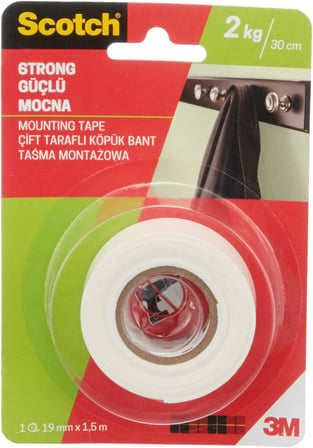 4001 Güçlü Montaj Bandı, 19mmx1, 5m