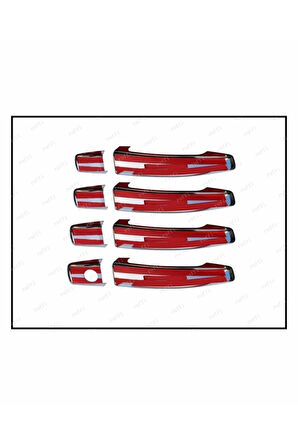 Opel Astra H Krom Kapı Kolu 4 Kapı 2004-2010 P. Çelik