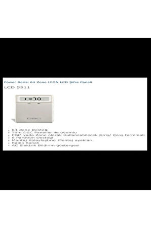 5511 KEYPAD LCD EKRANLI
