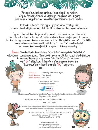 ÇOCUKLAR İÇİN ZEKA GELİŞTİREN&DİKKAT GÜÇLENDİREN FUTOSHİKİ 3LÜ SET - YENİ NESİL JAPON SUDOKU 7/99 YAŞ