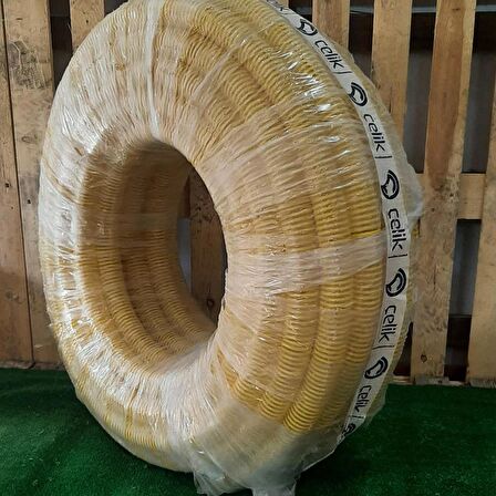 1 1/4" HAFİF HİZMET SU ALICI VE VERİCİ HORTUM 50 METRE SARI TAHLİYE HORTUMU