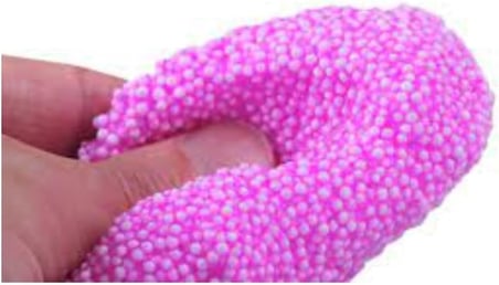 Özel Kalpli Kutu 3x200 Gr Slime Ele Yapışmayan Köpüklü Slaym Seti Sertifikalı, Çok Renkli
