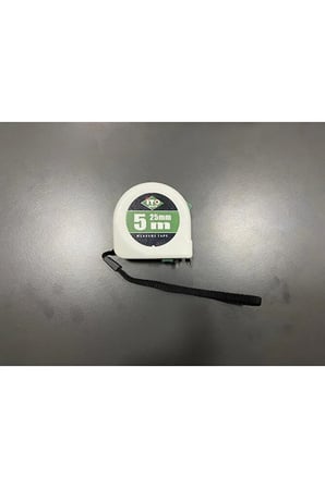 İto Kilit 5m x 25mm Çelik Şerit Metre Darbeye Dayanıklı Toptan Paket (12'li Set)