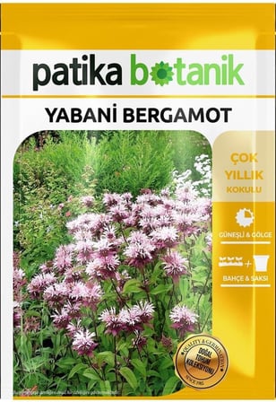 50 Adet Yabani Bergamot Çiçek Tohumu