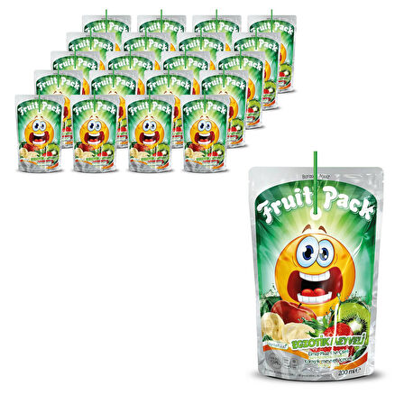 Fruit Pack Egzotik Meyveli 200 ml x 20 Adet