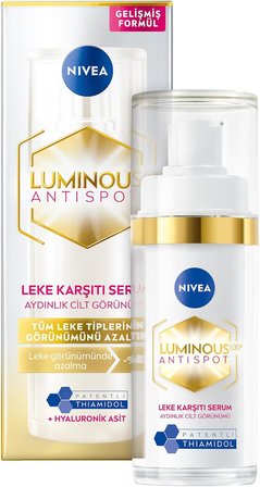 Luminous630 Thiamidol Etkili Leke Karşıtı Cilt Serumu 30ml, Hyaluronik Asit, Cilt Tonu Eşitleyici,Aydınlık Görünüm
