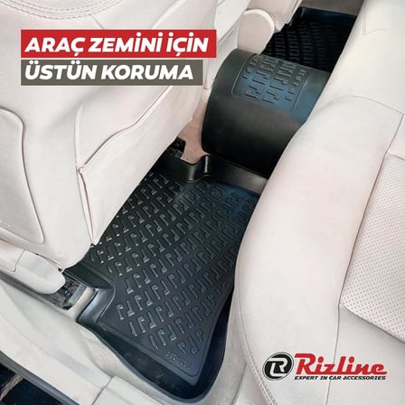 Toyota Corolla Cross 2021 Sonrası Uyumlu 3D Havuzlu Paspas