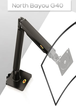North Bayou G45 27-40 inç Tek Kollu Monitör Standı