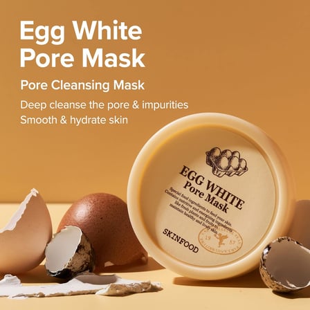 SKIN FOOD since 1957 Skinfood Egg White Pore Mask
