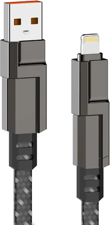 4in1 Güçlü ve Sağlam Data ve Şarj Kablosu - İos Type-C USB