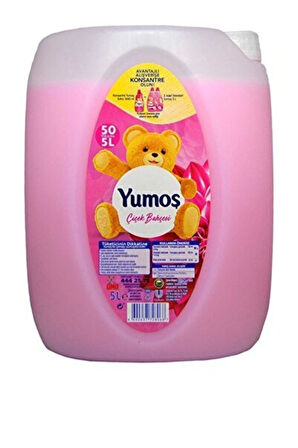 Yumoş Çamaşır Yumuşatıcısı Çiçek Bahçesi 4 x 5 L