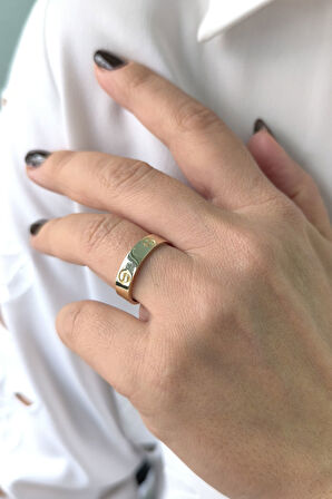 Altın Vida Model Taşsız Yüzük