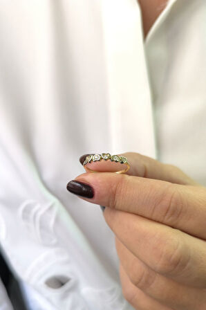 Altın Kalp Model Model Yüzük