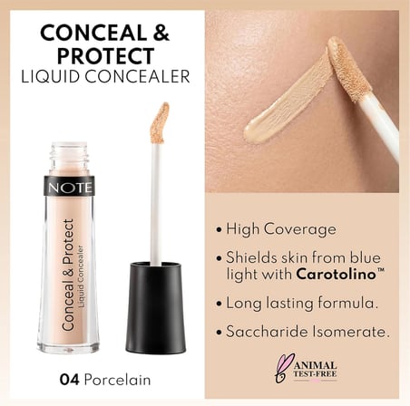 Cosmetics Conceal &amp; Protect Likit Concealer Göz Altı Kapatıcısı 04