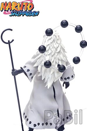 Naruto Action Figure - Anime Manga Figür 19 Cm - Uchiha Madara