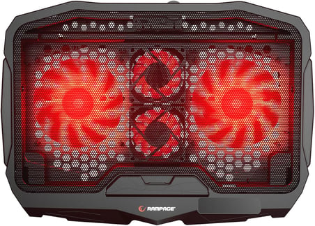 Rampage AD-RX34 X-FRAME Siyah 4 Fanlı 9-17 İnç Notebook Soğutucu Stand